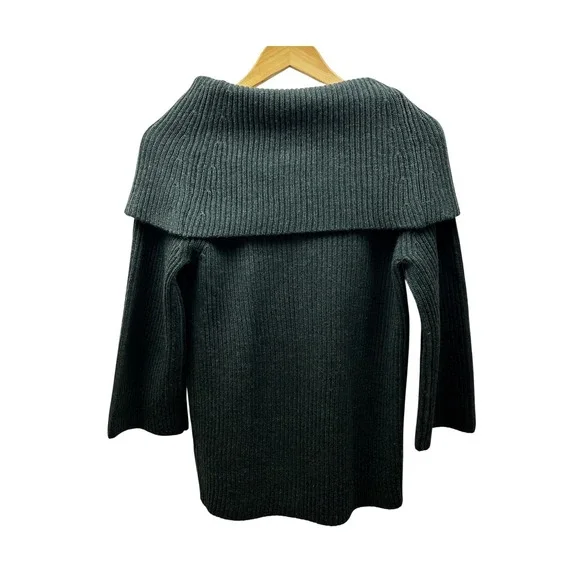 Banana Republic Green Cowl Neck Sweater - Picture 3 of 6